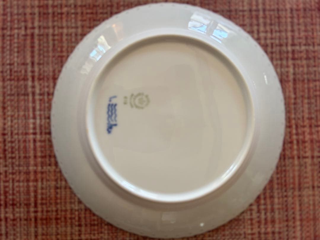 ロイヤルコペンハーゲン・ブルーフルーテッド フルレース　19cm プレート3枚