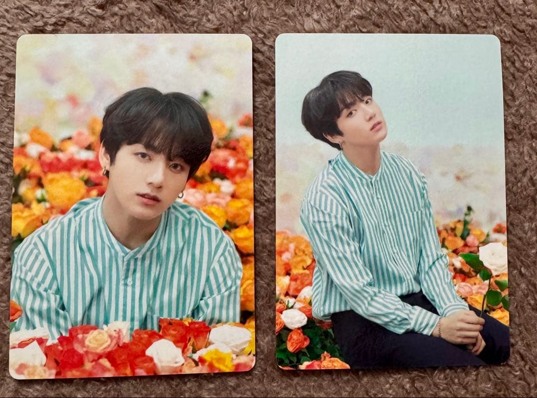 BTS Jungkook グク ミニフォト トレカ 2枚 - メルカリ