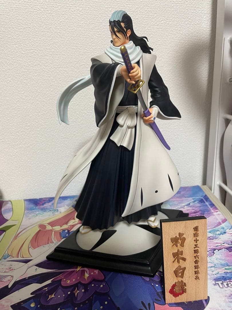BLEACH ブリーチ 白哉朽木 フィギュア - メルカリ