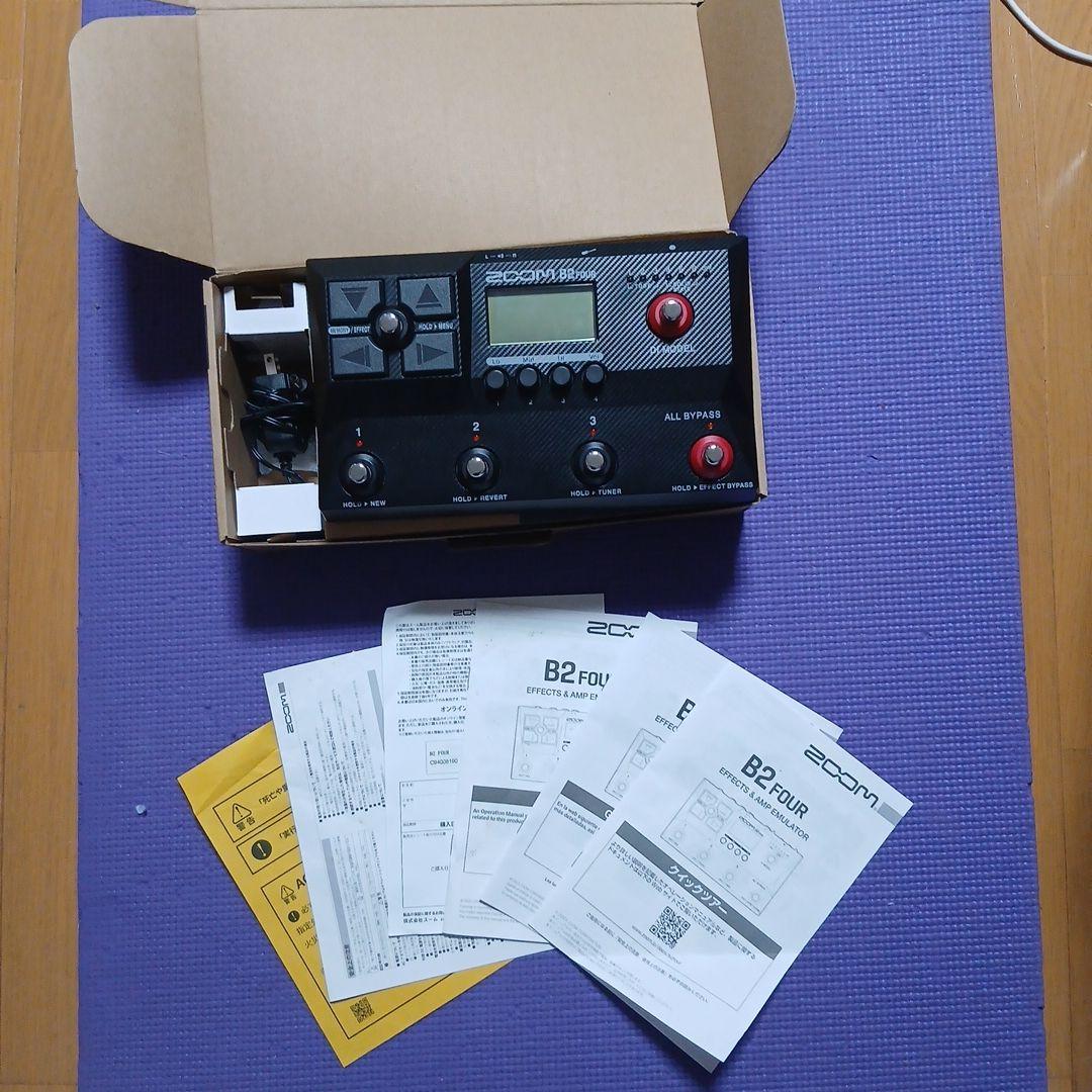 ZOOM B2 FOUR ベースエフェクター