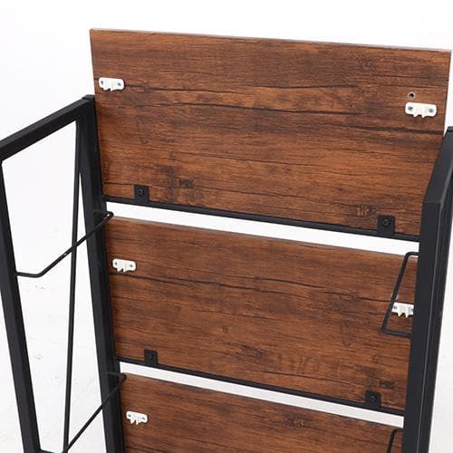 《新品・送料無料》《完成品》フォールディングシェルフ 3段 esta -エスタ-