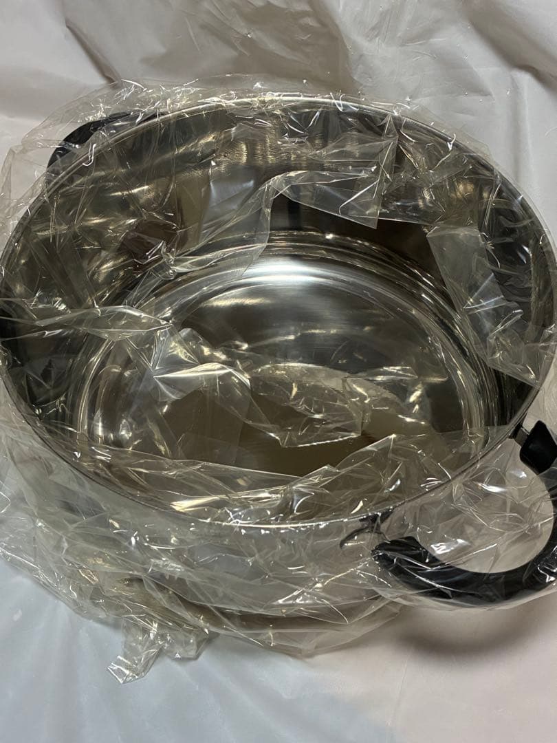 新品未使用　ステンレス鍋付き和せいろセット 27cm