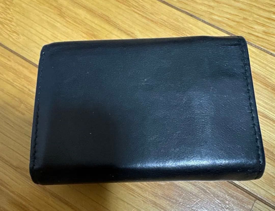 SAINT LAURENT サンローラン ミニ財布 2つ折り ブラック