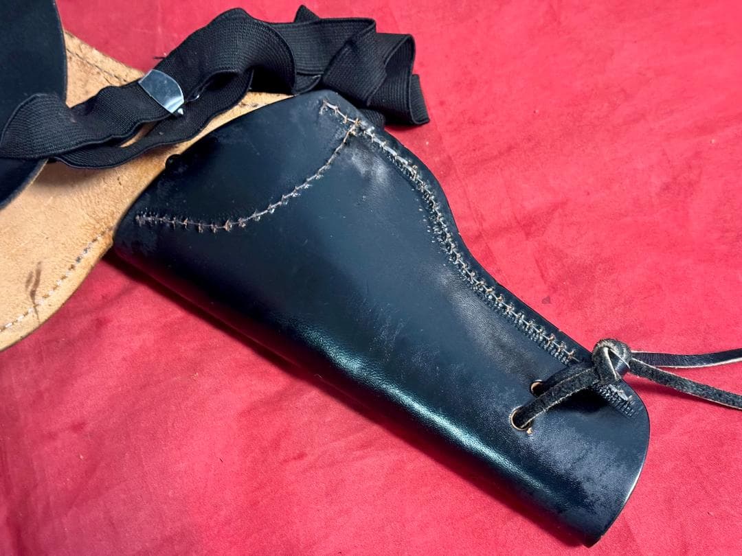 整備済 革製 ショルダーホルスター リボルバー オートマチック 対応