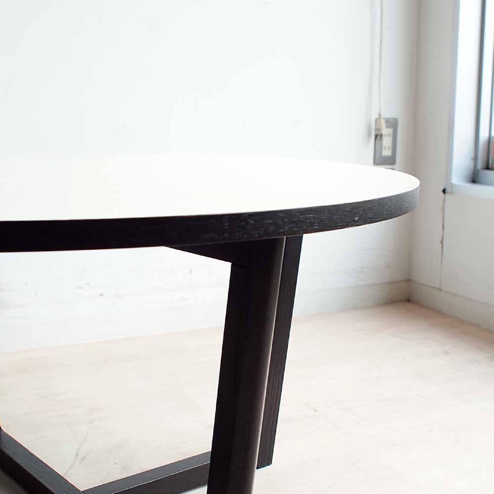 カリモク ラウンドコーヒーテーブル 丸 80cm ZR24369