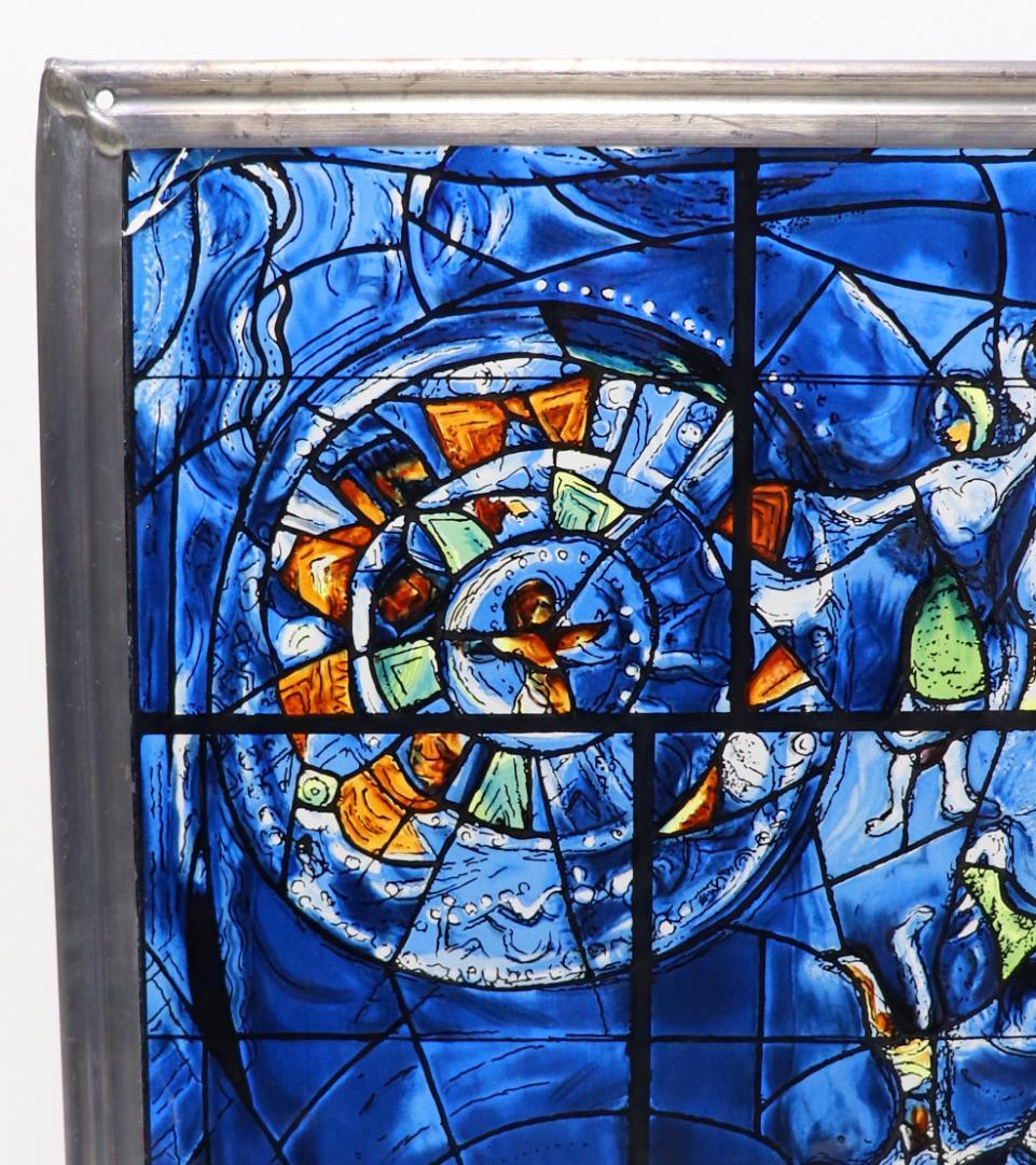 マルク・シャガール 大型ヴィンテージ ステンドグラス アメリカウィンドウズ3/4