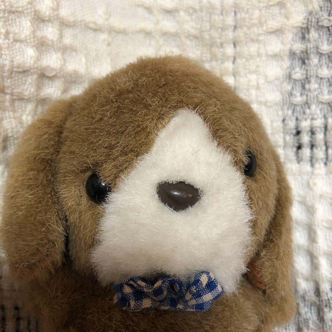 昭和レトロ ヴィンテージ メーカー名不明 犬＆熊 ぬいぐるみ 中古品