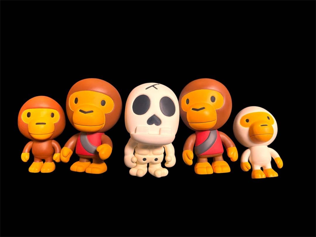 Ape マイロフィギュアセットA BATHING APEBABY MILO - メルカリ