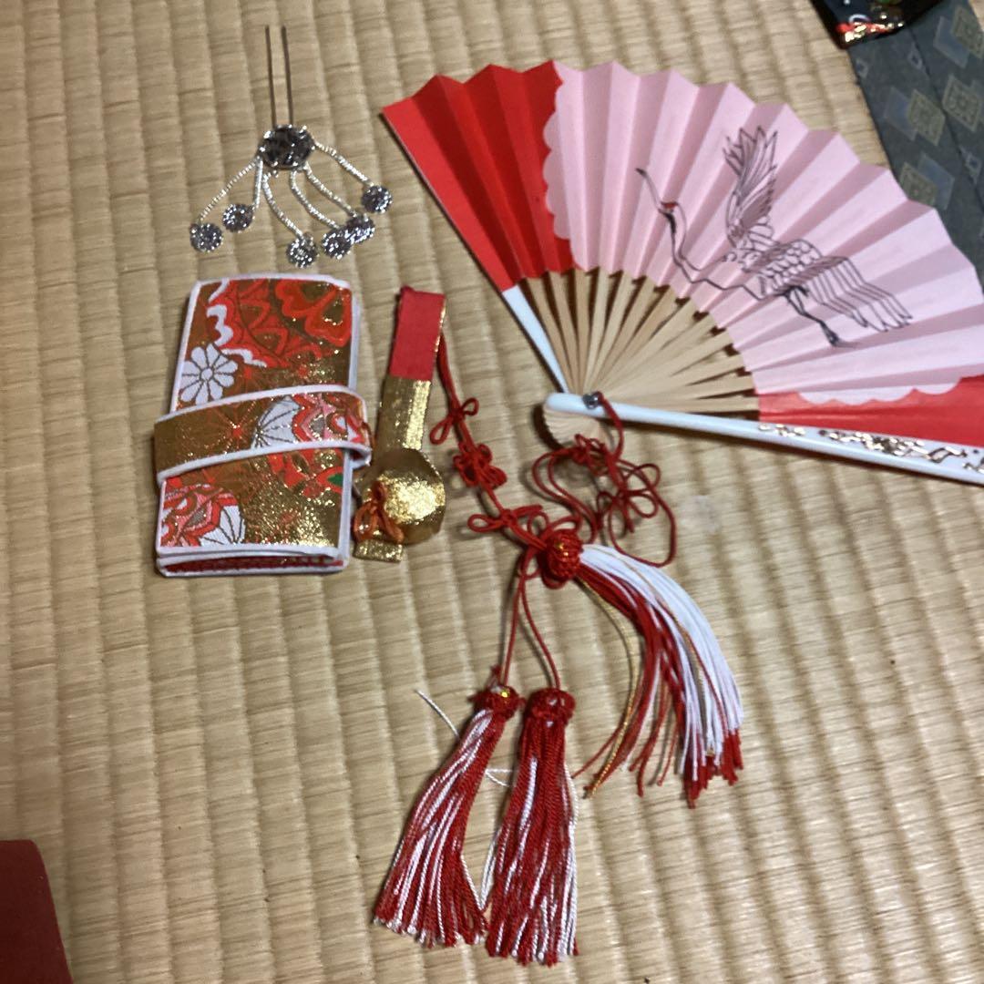 七五三小柄七歳フルセット　帯幅14、5センチ、草履21センチ