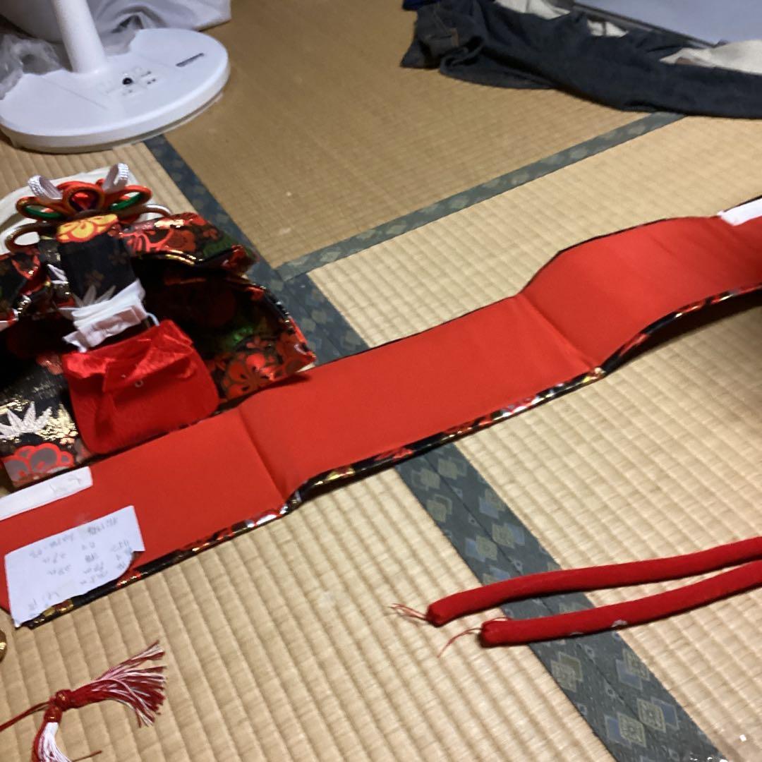 七五三小柄七歳フルセット　帯幅14、5センチ、草履21センチ