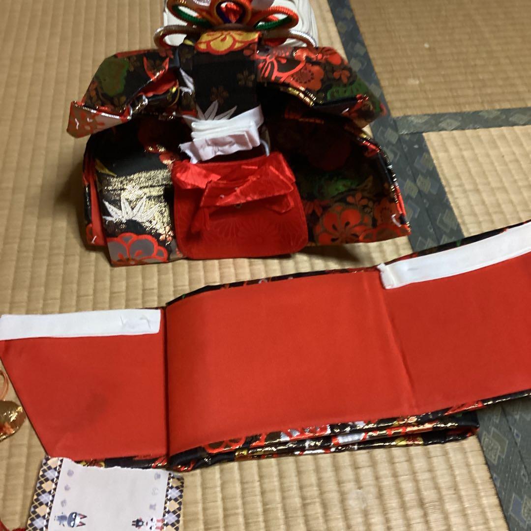 七五三小柄七歳フルセット　帯幅14、5センチ、草履21センチ