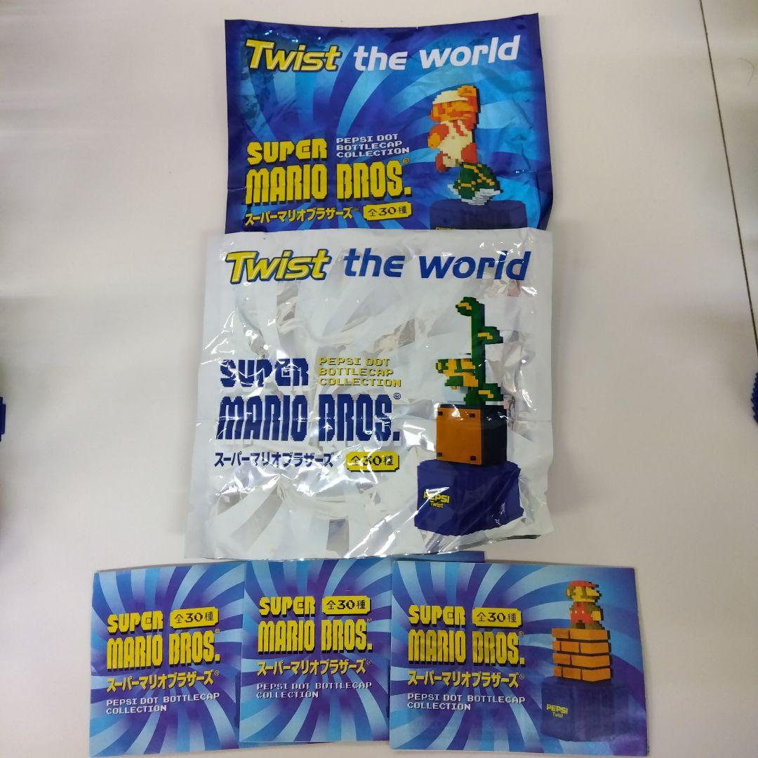 スーパーマリオ ペプシ ボトルキャップ 全30種 コンプリート - メルカリ