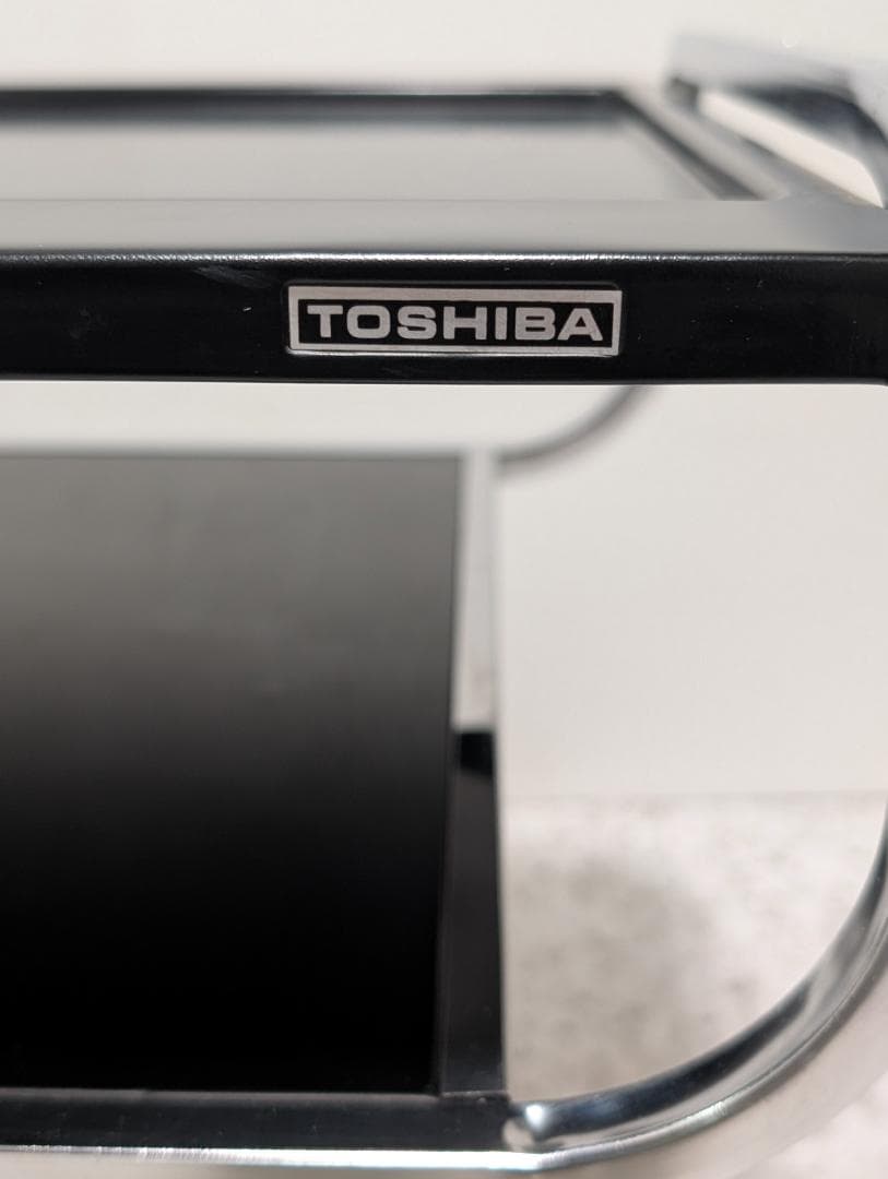 ビンテージ TOSHIBA スチール シェルフ サイドテーブル スペースエイジ