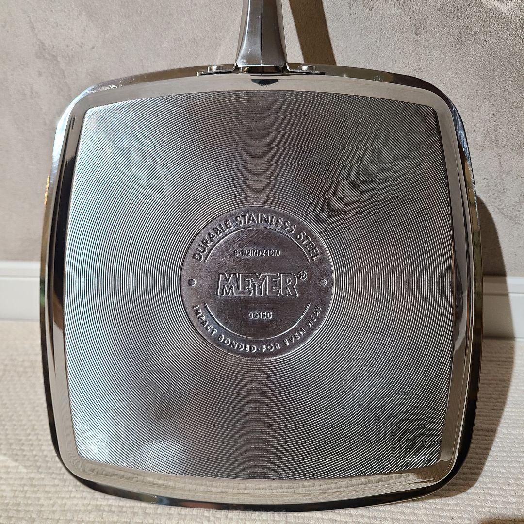 MEYER 　マイヤー　スクエアグリルパン　片手フライパン