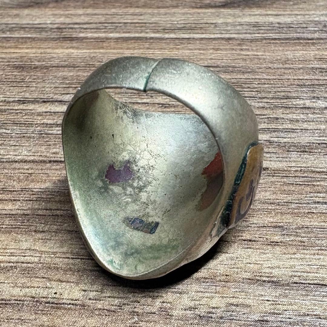 40s 50s メキシカンリング バイカーリング レア ドラゴン ヴィンテージ