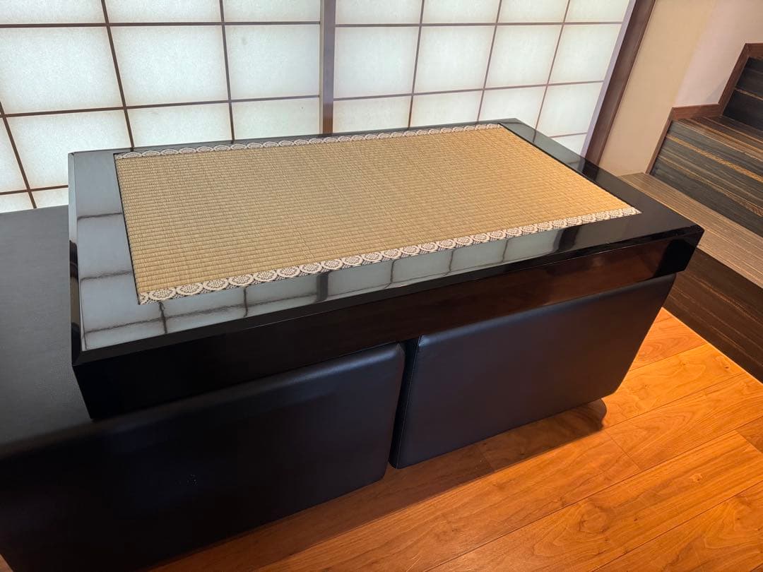 置き床　置き床間　和室　茶道　黒漆塗　和の演出