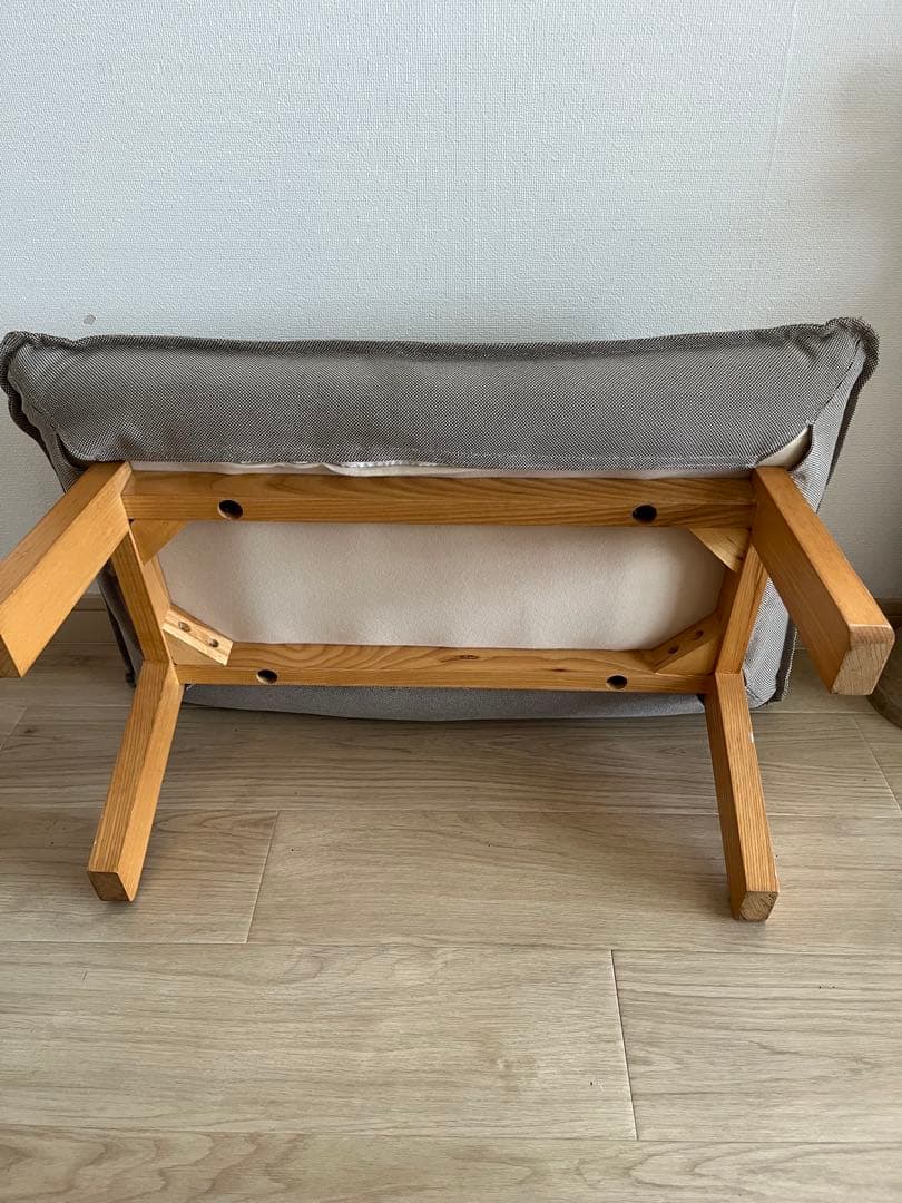 無印良品　ハイバックリクライニングソファ用オットマン