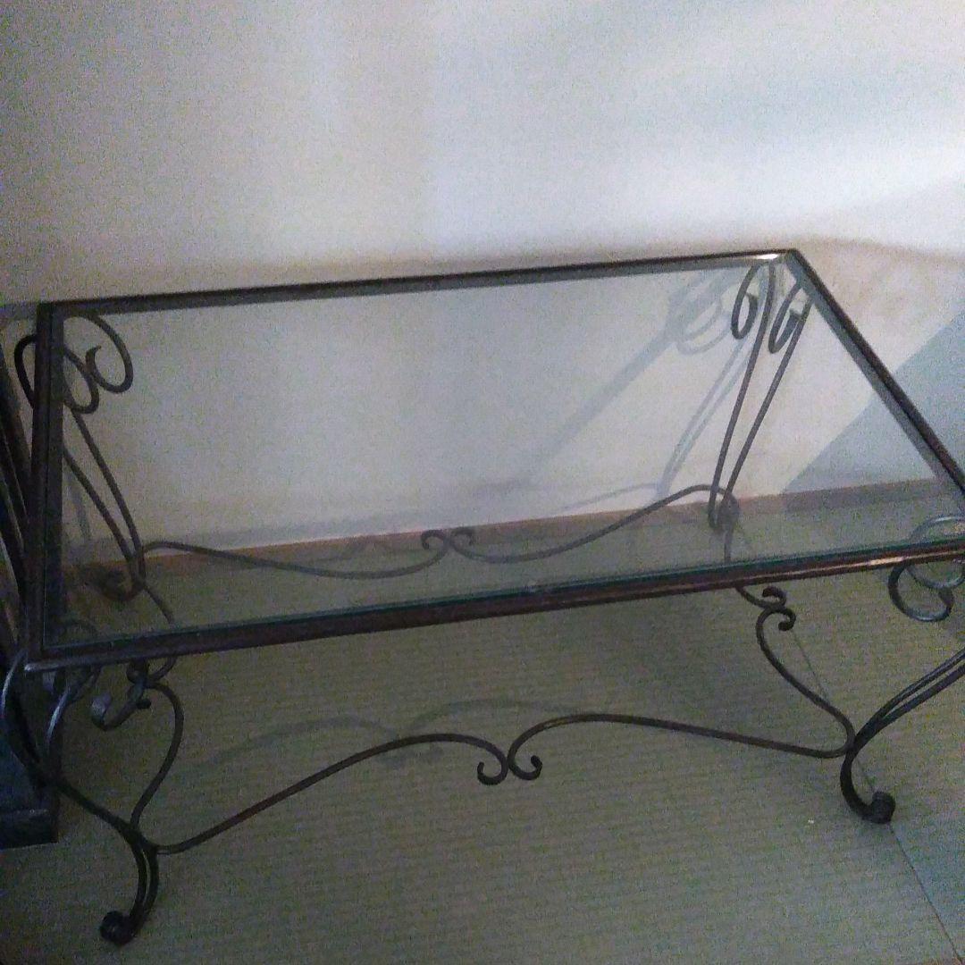 SHERRYRIFLE　シェリートライフル　アイアンテーブル　ガラスなし