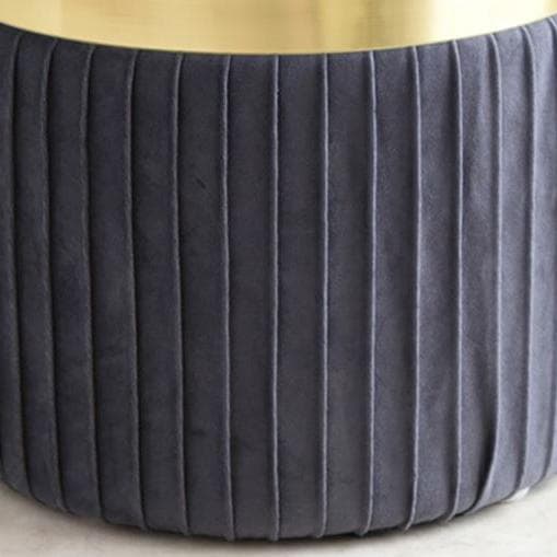 円柱型スツール グレー小