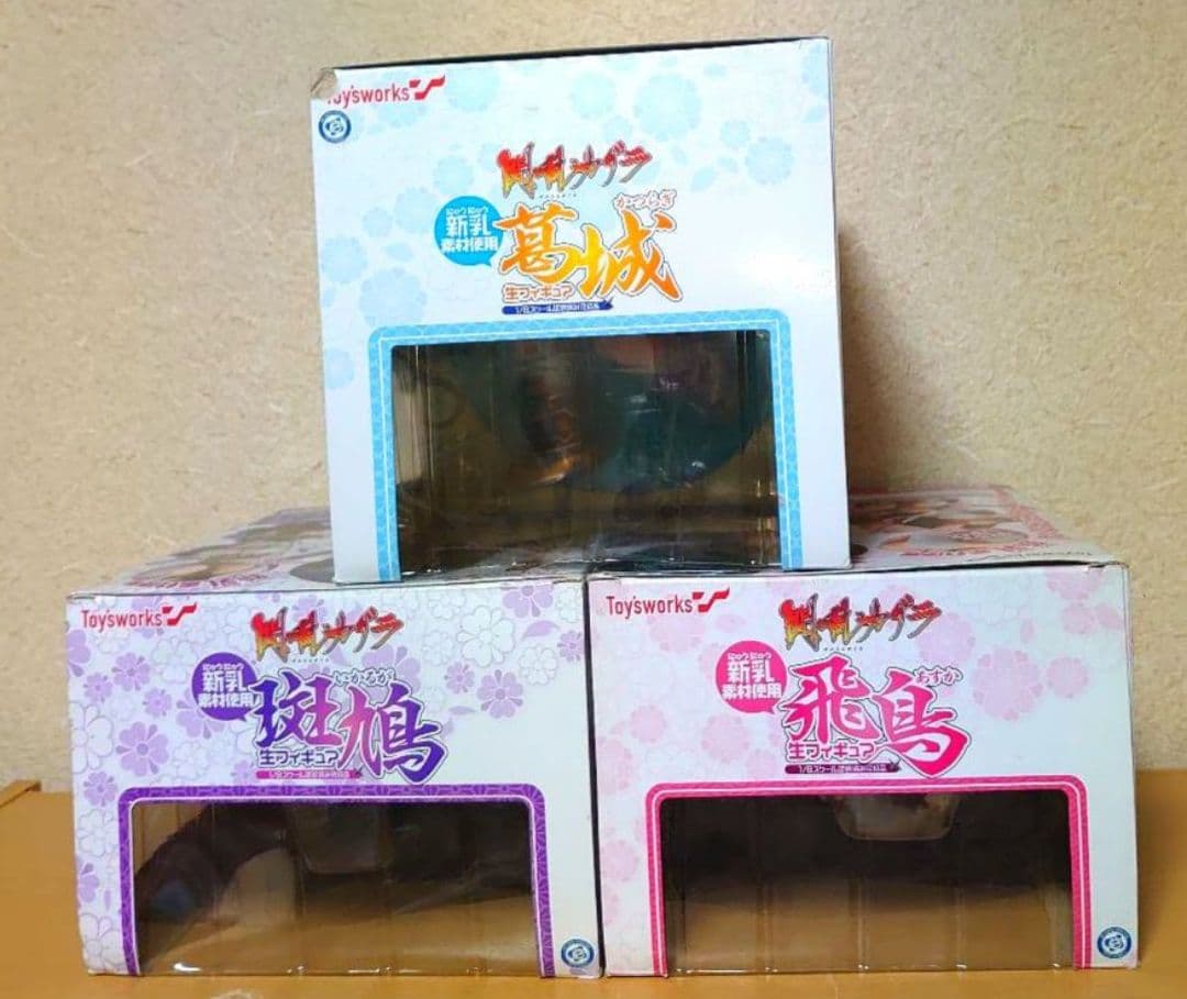 閃乱カグラ 新乳素材使用 葛城 飛鳥 斑鳩 生 フィギュア