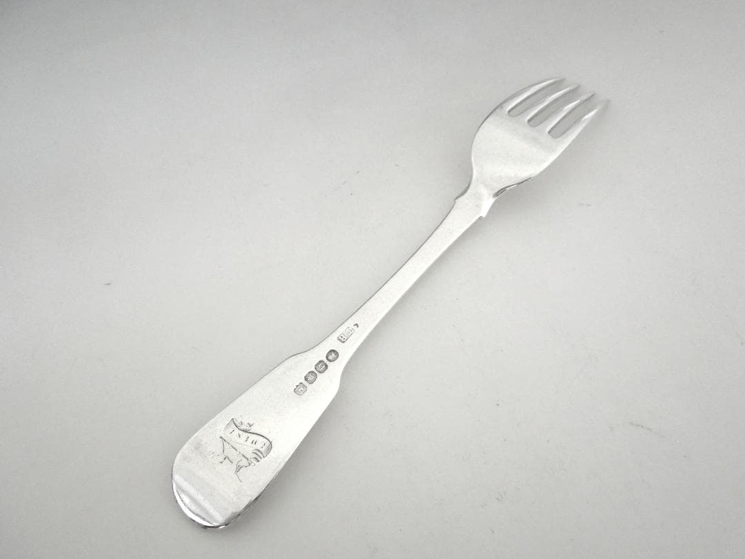 イギリス　スターリングシルバーフォーク　純銀