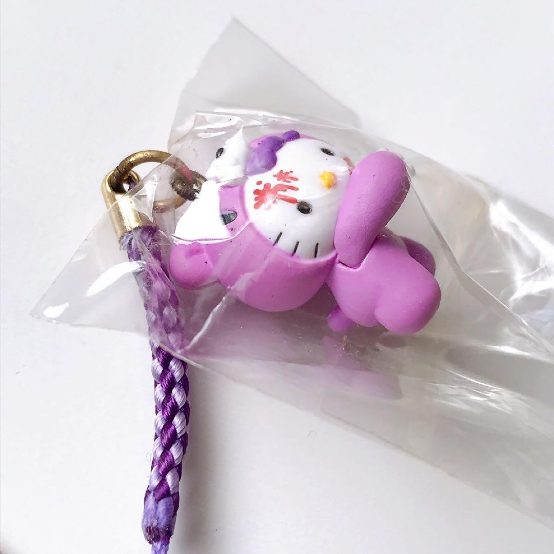 ご当地キティ☆北海道限定☆グルーミー☆クマ☆2009年製☆ストラップ