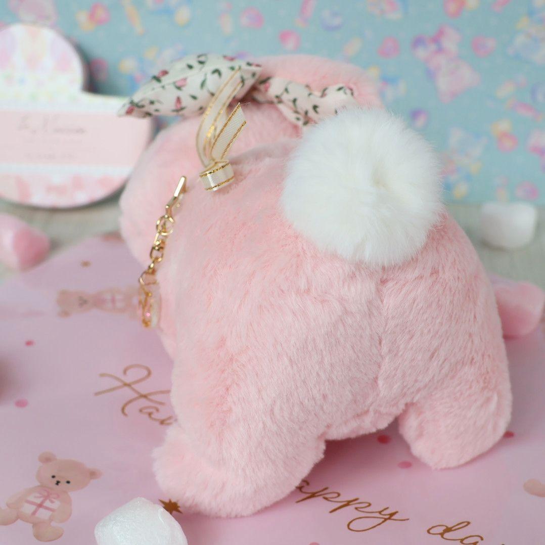 受注制作★　おかえりうさぎ　ファーストトイ　出産祝い　うさぎのぬいぐるみ