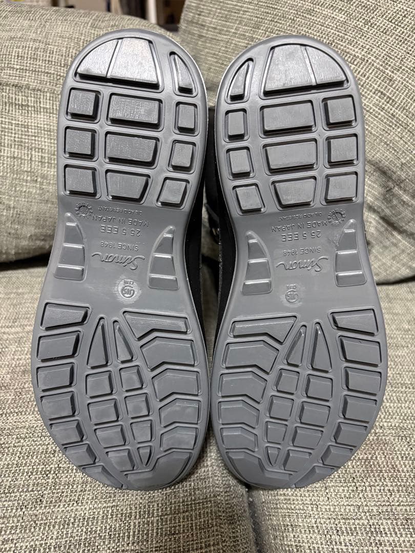 ホアンさん専用 シモン 安全靴 SS38 黒 25.5cm EEE 新品未使用