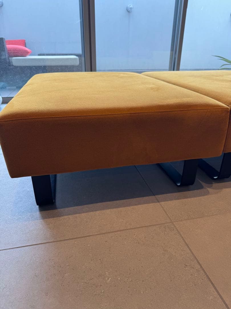 FLANNEL SOFA SIESTA スツールラージ