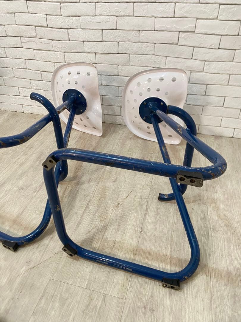 【東京23区配送無料】2脚セット　トラクター　スツール　チェア　カウンター　椅子