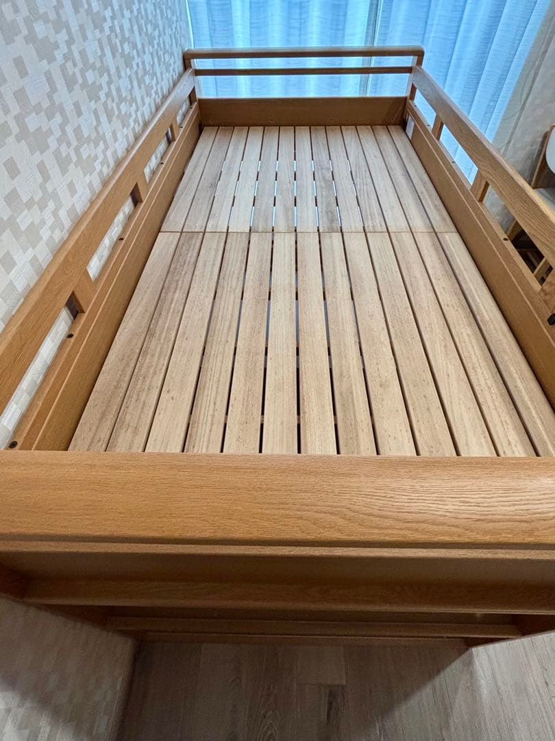 浜本工芸 No.5000ミドルベッド ナチュラルオーク色