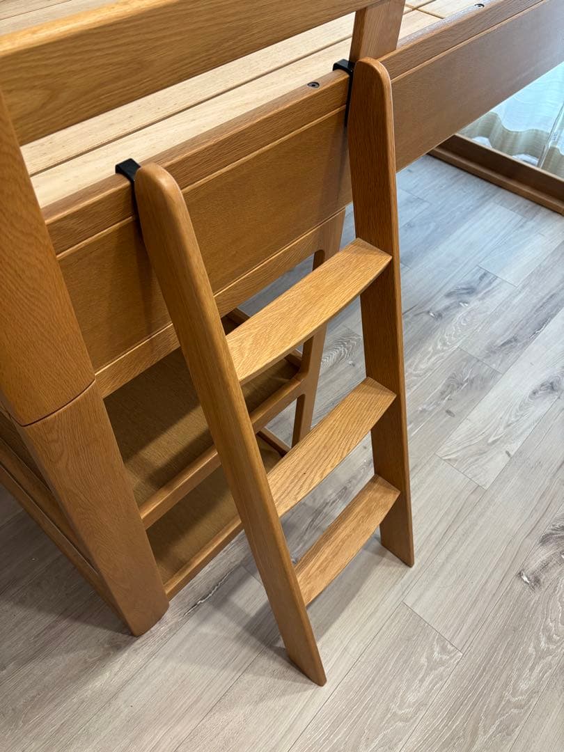 浜本工芸 No.5000ミドルベッド ナチュラルオーク色