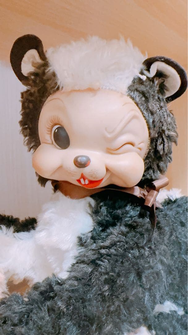 【レア：希少】ラバーフェイス ドール ラシュトン ビンテージ