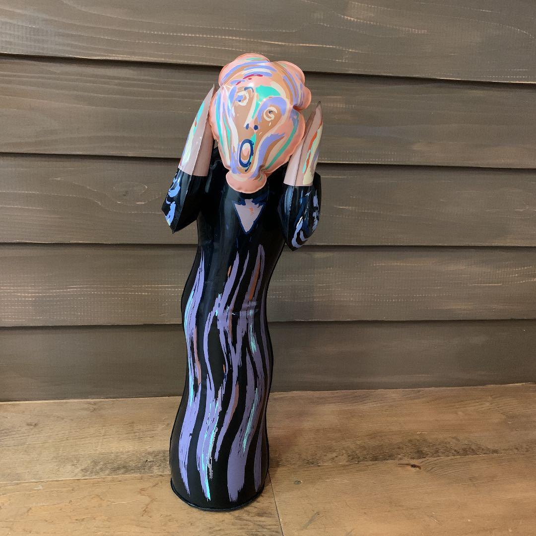 ムンクの叫び ビニール人形 フィヨルドの恋人 ムンクさん - メルカリ