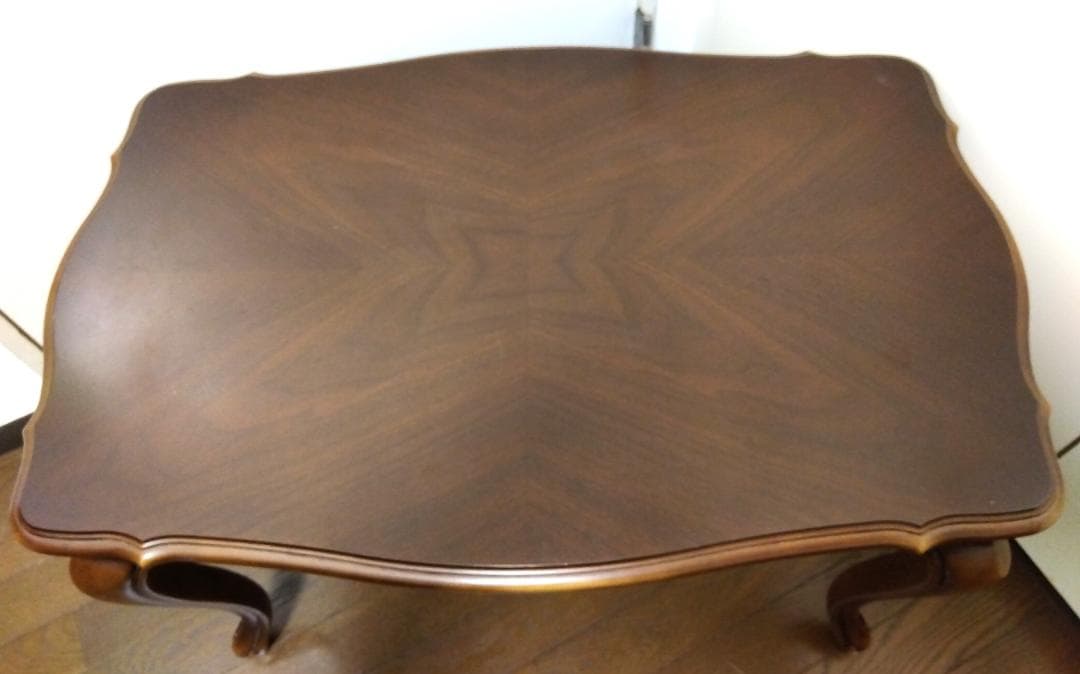 カリモク家具 センターテーブル オールドカリモク 美品 ブラウン 横幅73cm