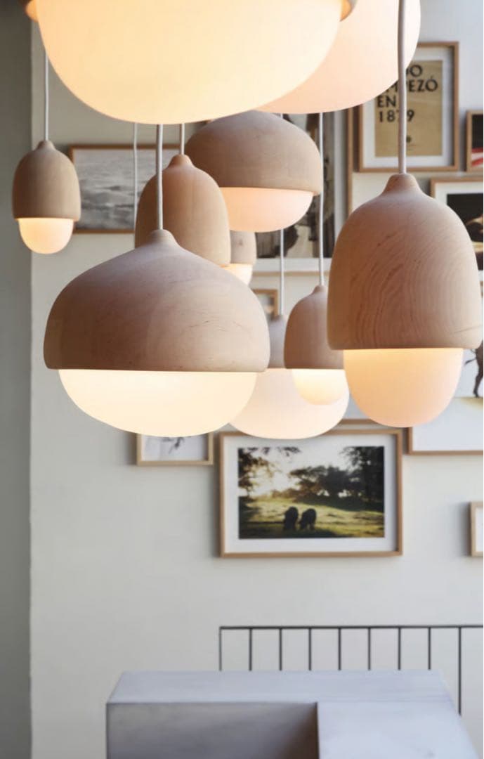 MATER | TERHO LAMP | NATURAL Mペンダントライト