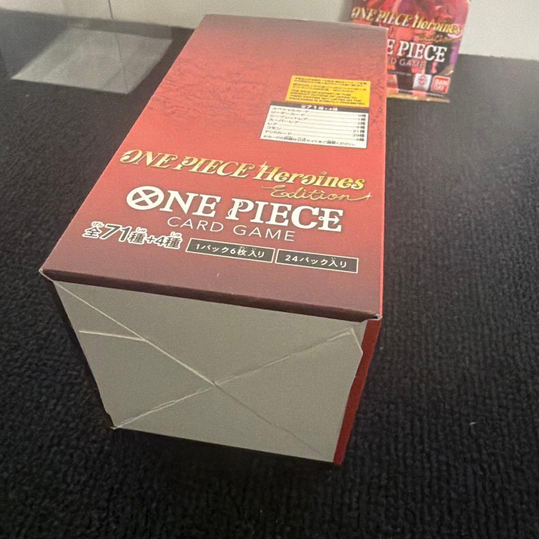 テープ付未開封BOX ワンピースカード ヒロインズエディション おまけ