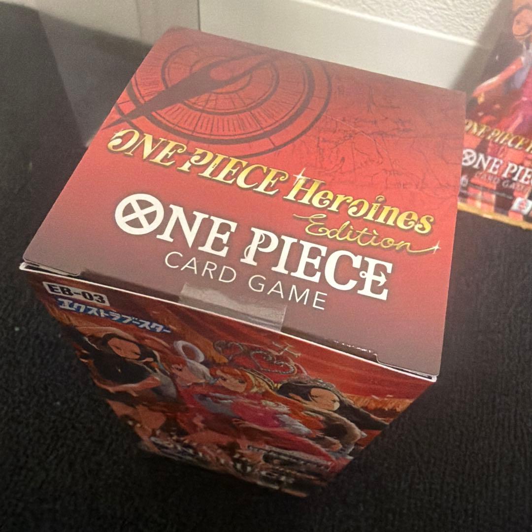 テープ付未開封BOX ワンピースカード ヒロインズエディション おまけ