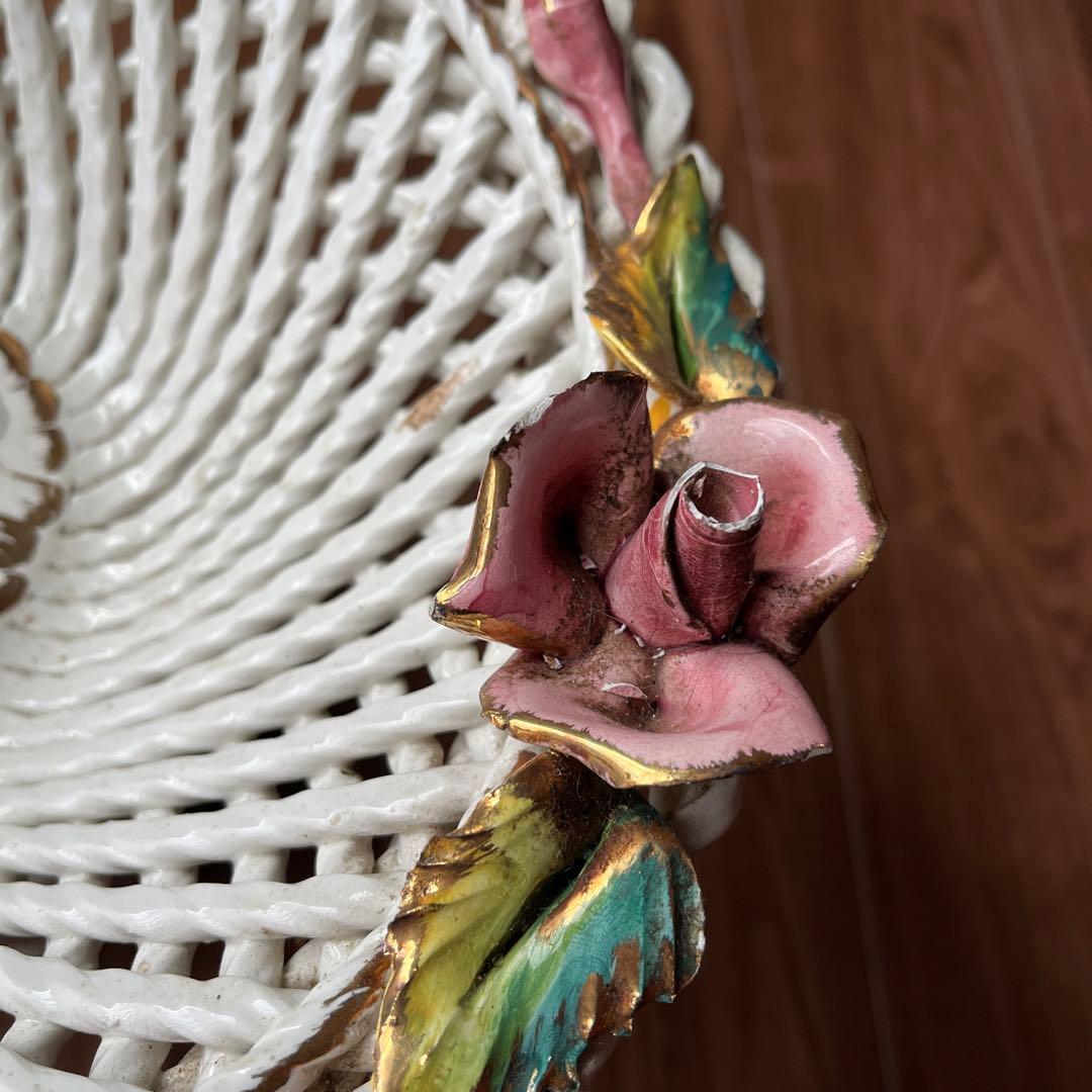 陶器製 フルーツバスケット イタリア - メルカリ