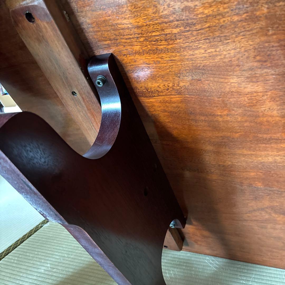 銘木家具　希少！木製低座卓 光沢仕上げ