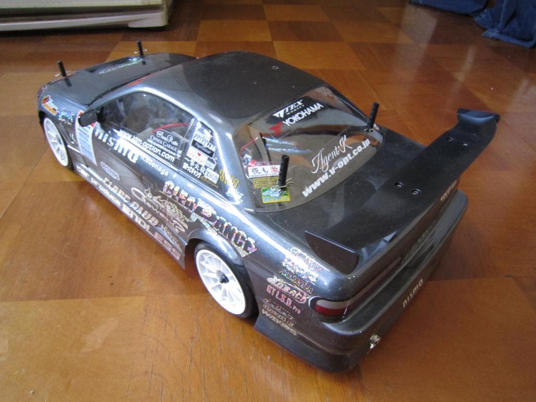 ドリパケ 1/10 コンバ 動作確認済 S13 2.4G 大会参戦車両 大金投資