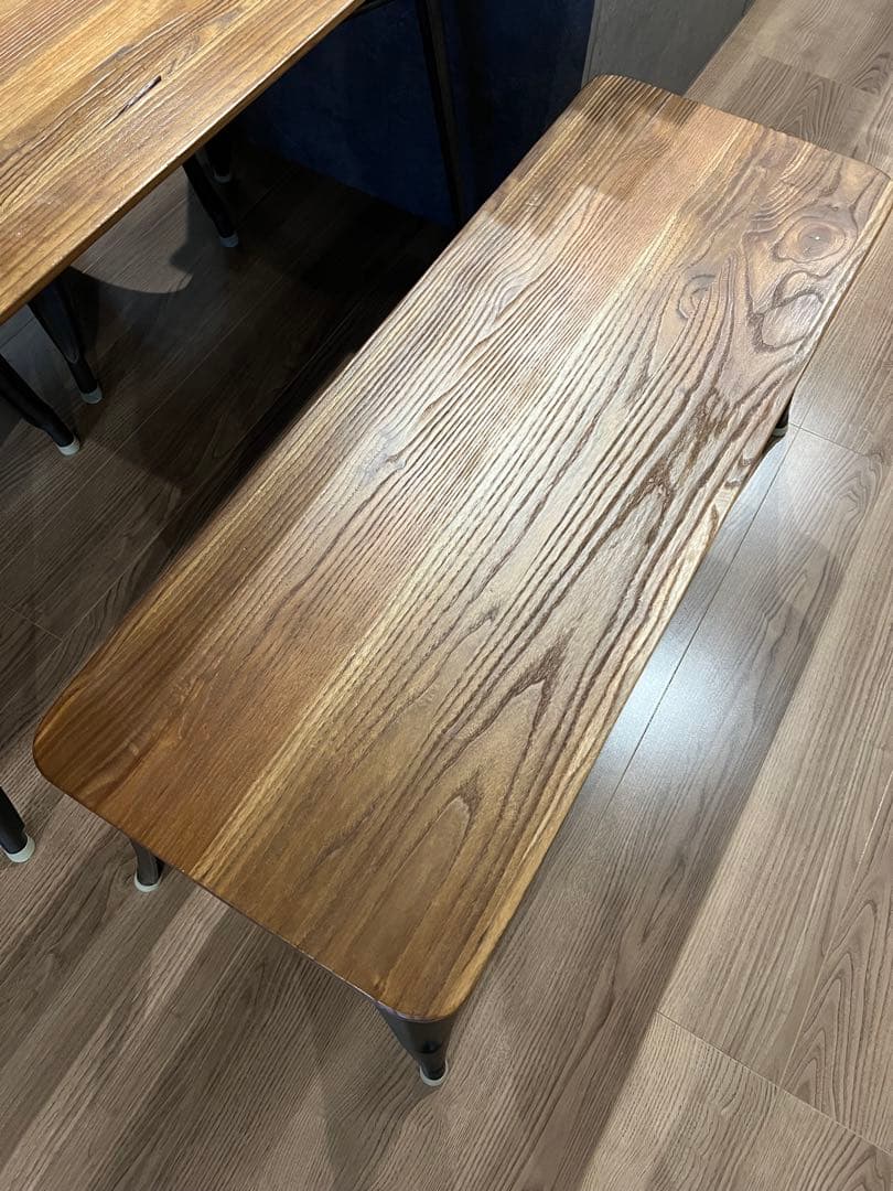 大阪羽曳野市引取】ダイニングテーブル 4点セット ヴィンテージ風