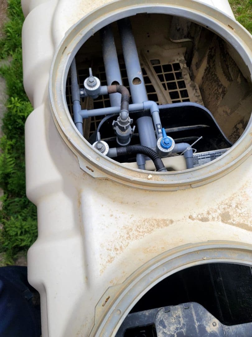 浄化槽　　貯水タンク AI980023P 配管システム付き