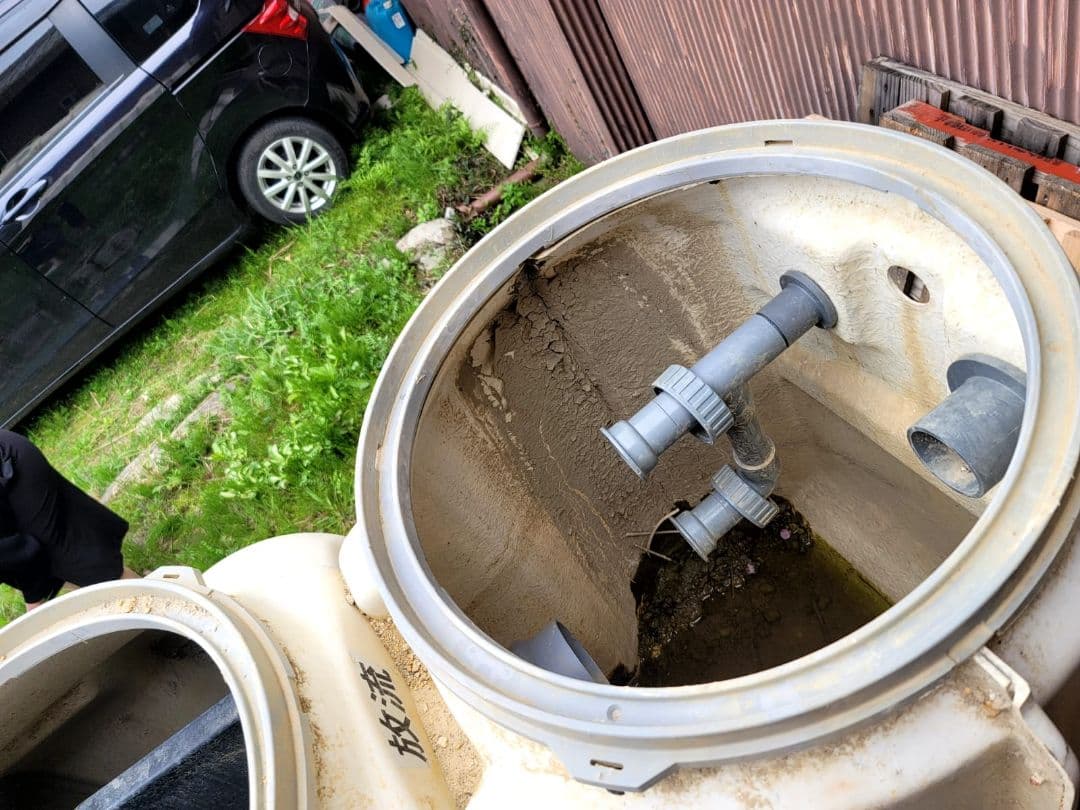 浄化槽　　貯水タンク AI980023P 配管システム付き