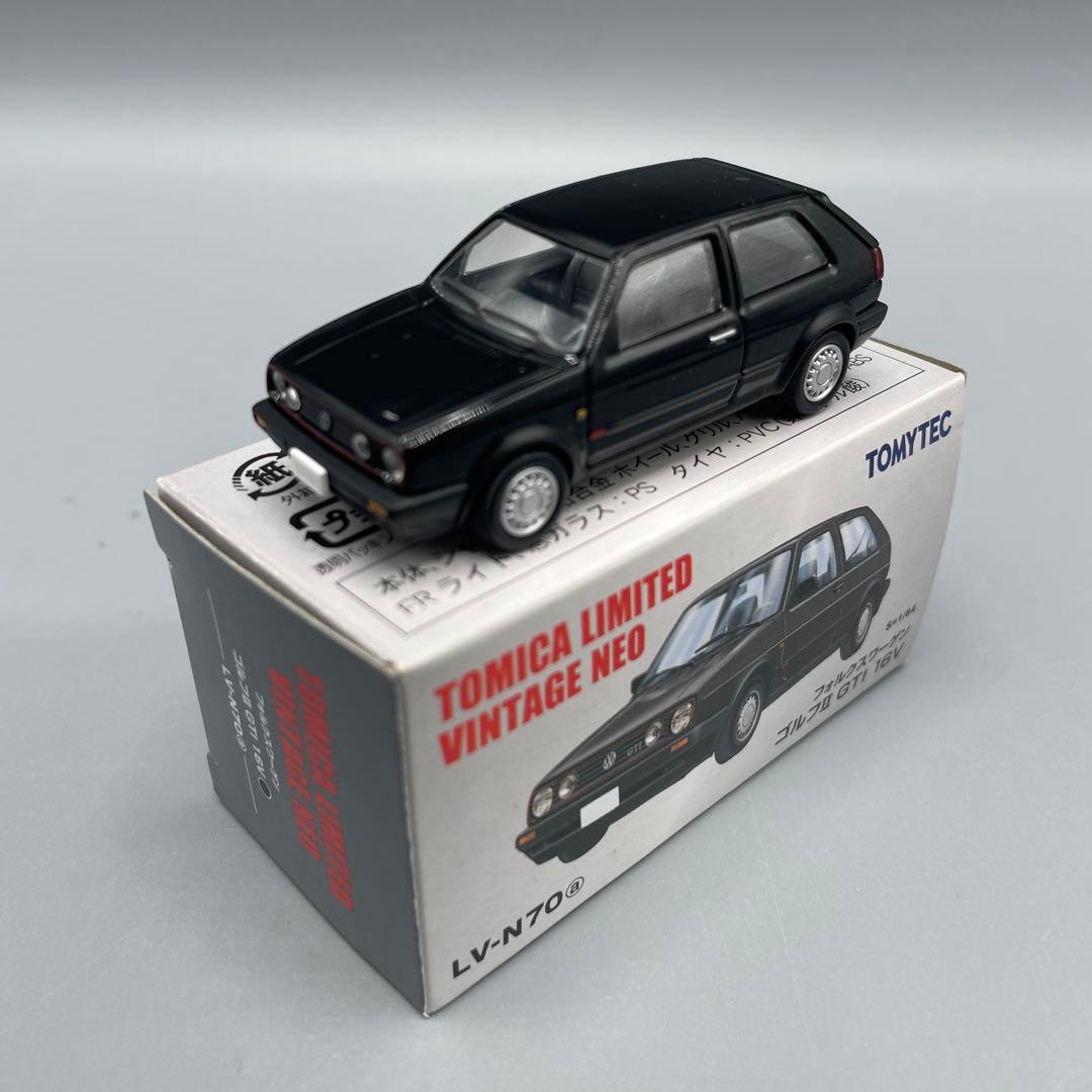 1/64 LV-N70a VW ゴルフⅡ 2ドア GTI (黒) - メルカリ
