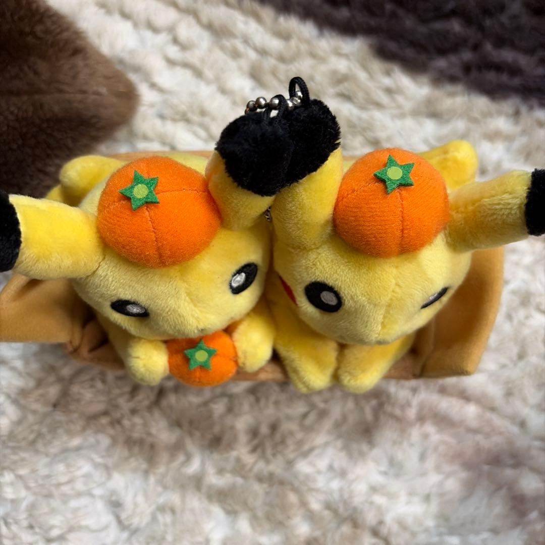 愛媛ポケモンストア限定 ピカチュウみかん箱マスコット - メルカリ