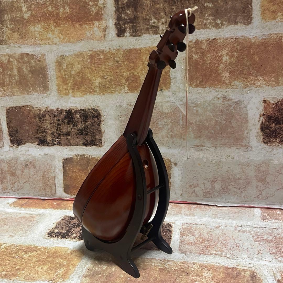 REUGE リュージュ 木製 マンドリン型 オルゴール