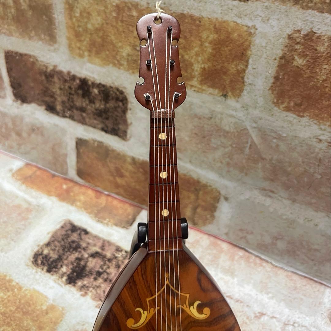 REUGE リュージュ 木製 マンドリン型 オルゴール