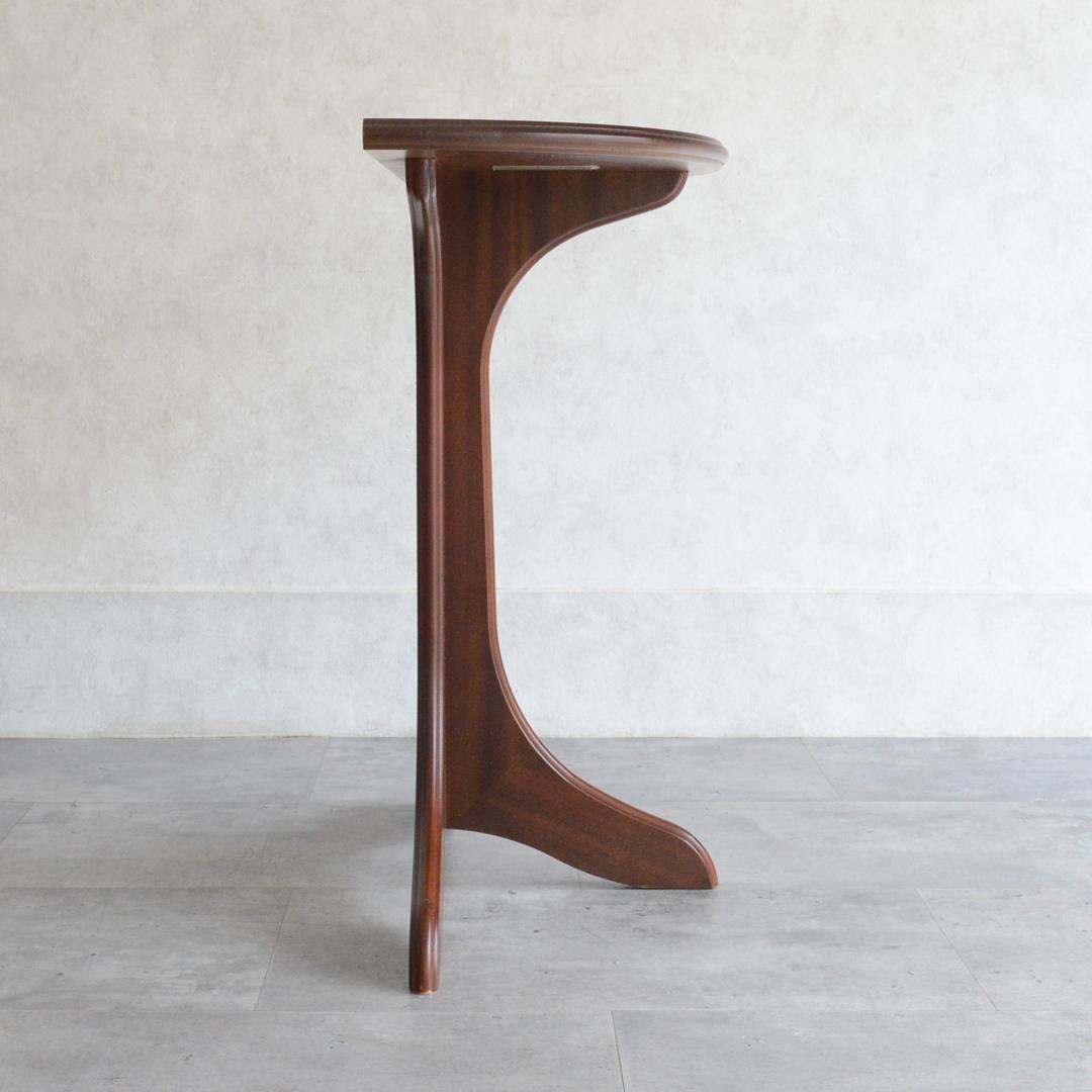 イギリス ヴィンテージ ハーフムーン コンソールテーブル サイドテーブル