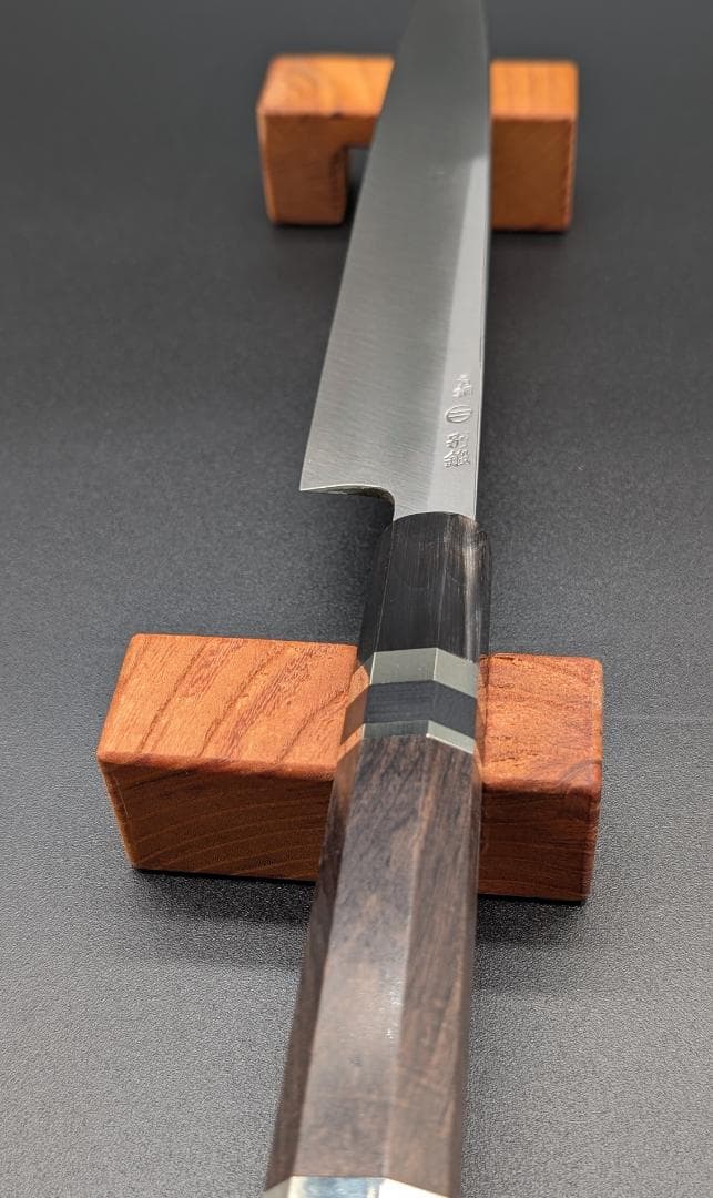 精魂道場 _ 柳刃包丁 _ 青二鋼 _ 本霞 _ 九寸(刃長270mm)